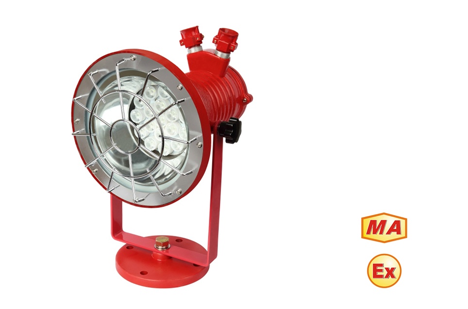 Mine explosion-proof LED flood light
